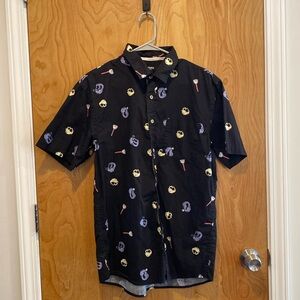 Tillys RSQ Black Patterned Men's Shirt